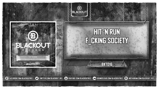 Cover: Hit 'N Run - F_cking Society