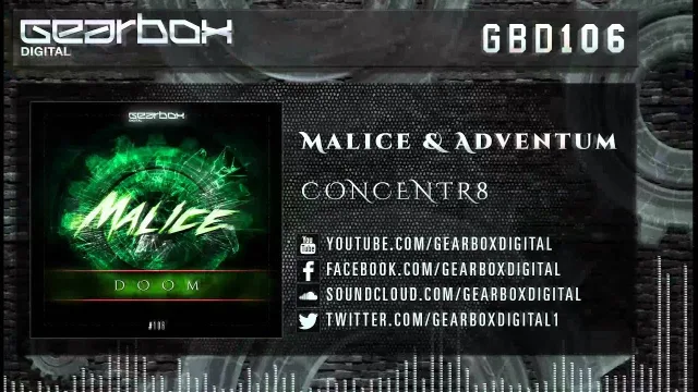 Cover: Malice & Adventum - Concentr8