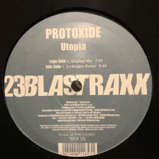 Cover: Protoxide - Utopia