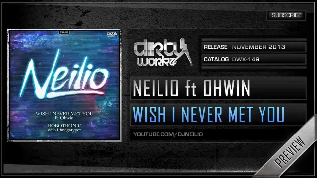 Cover: Neilio - Wish I Never Met You EP