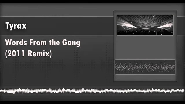 Cover: Coone - Words from the Gang (Tyrax 2011 Remix)