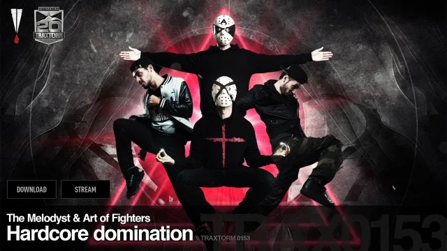 Cover: The Melodyst & Art of Fighters - Hardcore Domination