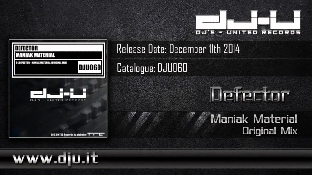 Cover: Defector - Maniak Material
