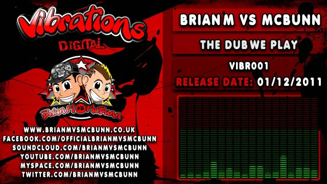 Cover: Brian M vs McBunn - The Dub We Play (Vibrations Digital)
