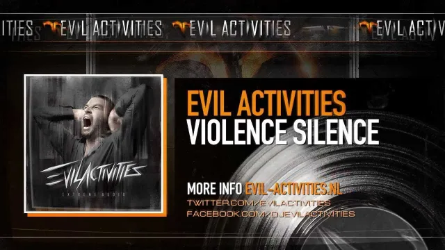 Cover: Evil Activities - Violence Silence