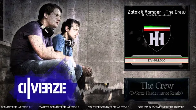 Cover: Zatox & Vamper - The Crew (D-Verze Hardertrance Remix)