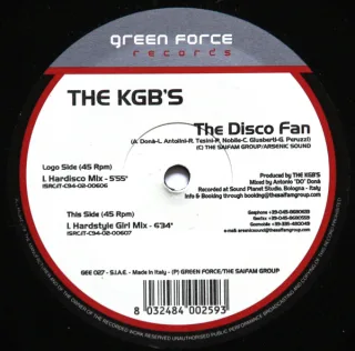 Cover: The KGB's - The Disco Fan