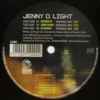 Cover: Jenny D Light - Reversity