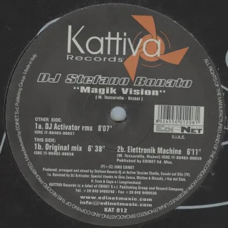 Cover: DJ Stefano Bonato - Magik Vision
