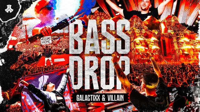 Cover: Galactixx & Villain - Bass Drop