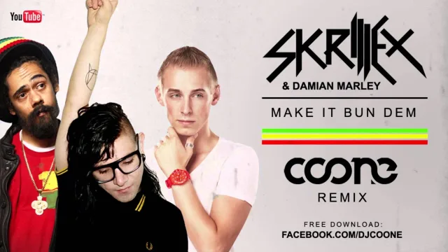 Cover: Skrillex & Damian Marley - Make It Bun Dem (Coone Remix)