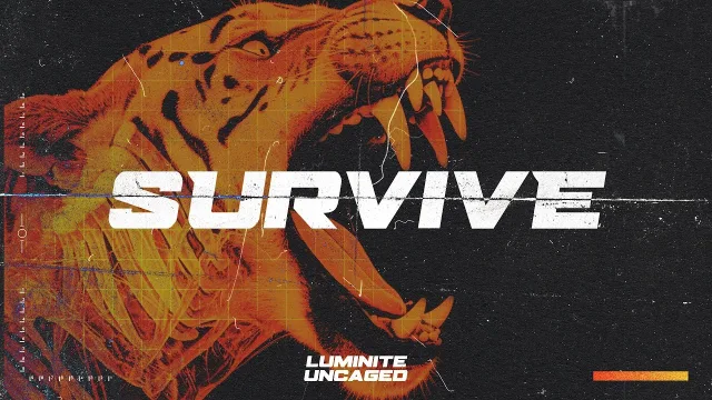 Cover: Luminite & Uncaged - Survive