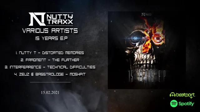 Cover: Nutty Traxx - 15 Years EP