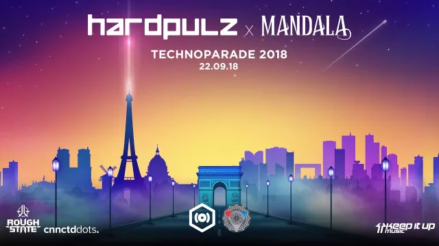Cover: Nolimits & Fury & Exilium - Mandala (Hardpulz Techno Parade 2018 Anthem)
