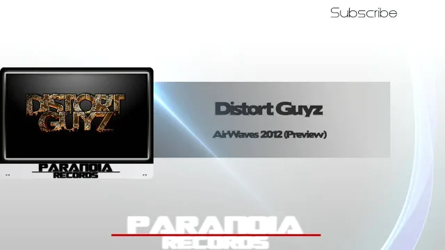 Cover: Distort Guyz - Airwaves 2012