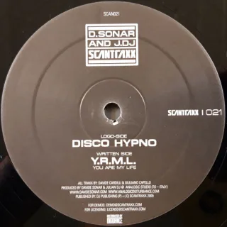 Cover: Julian DJ & Davide Sonar - Disco Hypno / Y.R.M.L.
