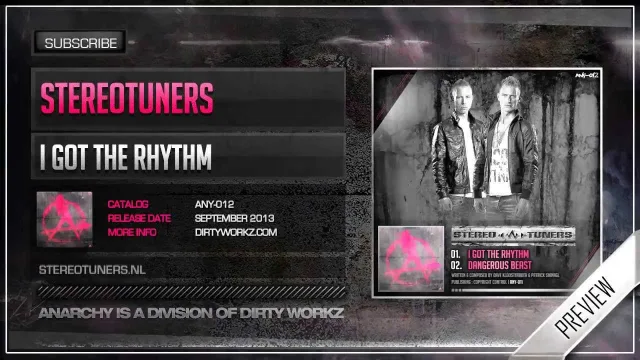 Cover: Stereotuners - I Got The Rhythm / Dangerous Beast (2013 Remix)