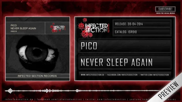 Cover: Pico - Never Sleep Again