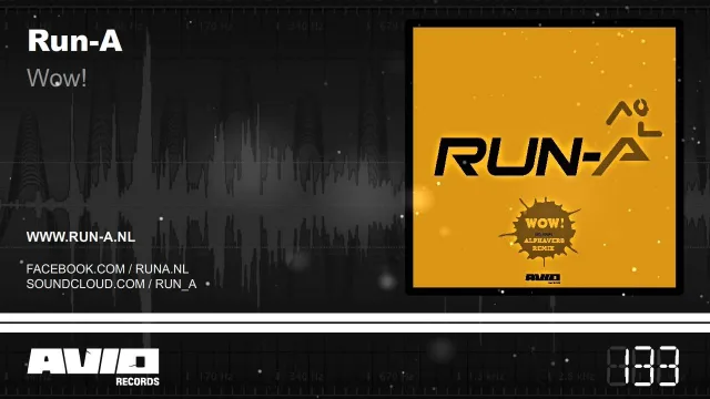 Cover: Run-A - Wow! (Incl Alphaverb Remix)