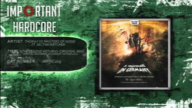 Cover: Thorax vs Masters Of Noise ft. MC Tha Watcher - The Legend Returns