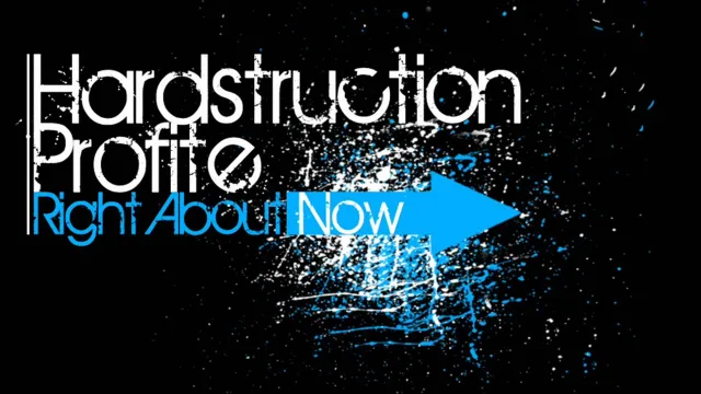 Cover: Hardstruction & Profite - Right About Now