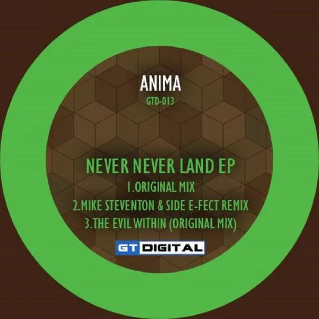 Cover: Anima - Never Never Land EP