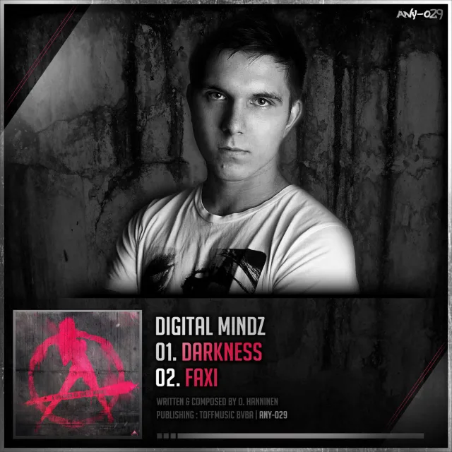 Cover: Digital Mindz - Darkness / Faxi