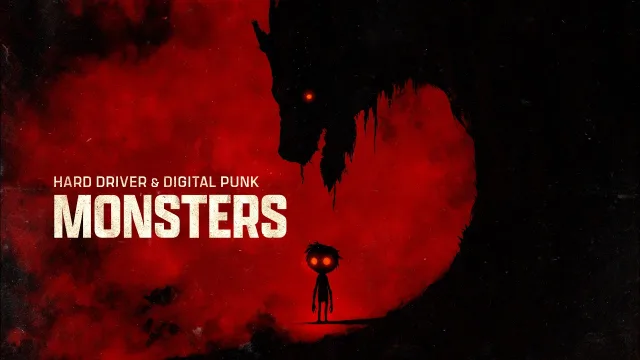 Cover: Hard Driver & Digital Punk - MONSTERS
