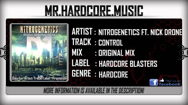 Cover: Nitrogenetics & Nick Drone - Reign Destruction