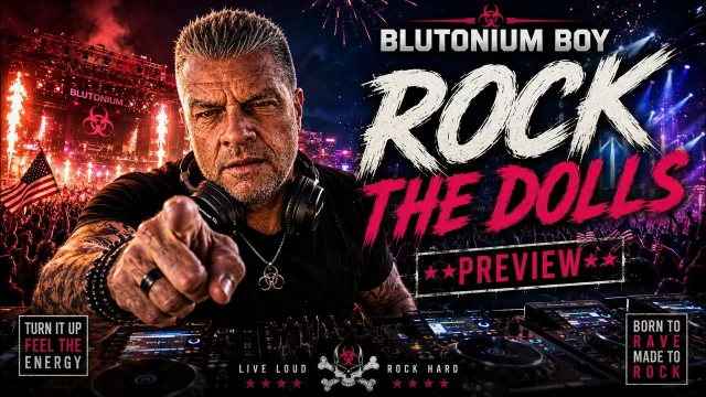 Cover: Blutonium Boy - Rock The Dolls (BLUweetikhet)