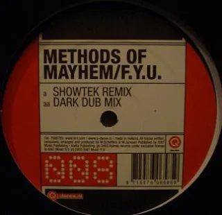 Cover: Methods Of Mayhem - F.Y.U.
