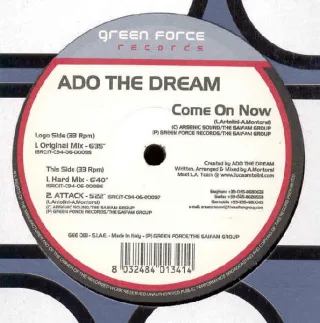 Cover: Ado The Dream - Come On Now