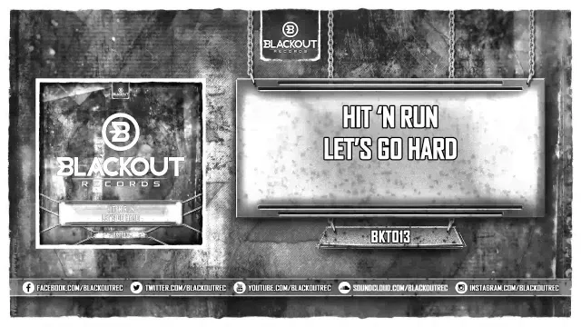 Cover: Hit 'N Run - Let's Go Hard - BKT013