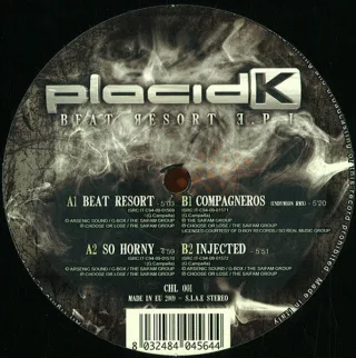 Cover: Placid K - Beat Resort E.P. I