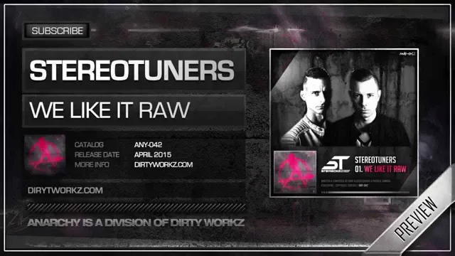 Cover: Stereotuners - We Like It RAW