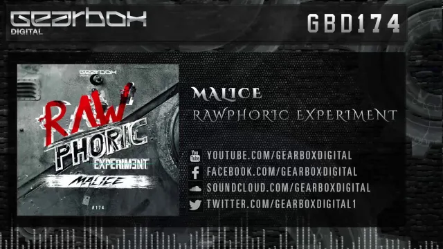 Cover: Malice - Rawphoric Experiment