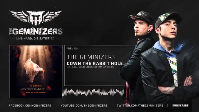 Cover: The Geminizers - Down The Rabbit Hole (Official Wish Outdoor TMS Anthem)