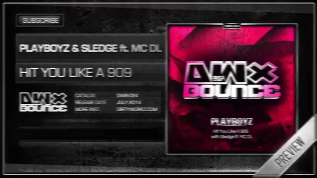 Cover: Playboyz & Sledge ft. MC DL - Hit You Like a 909