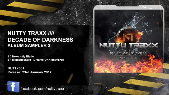 Cover: Nutty Traxx - Decade Of Darkness Album Sampler 2