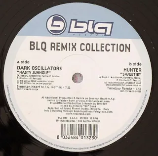 Cover: Dark Oscillators & Hunter - Blq Remix Collection