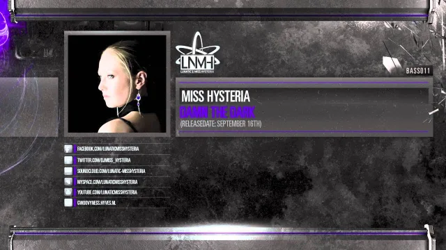 Cover: Lunatic & Miss Hysteria - Damn The Dark EP