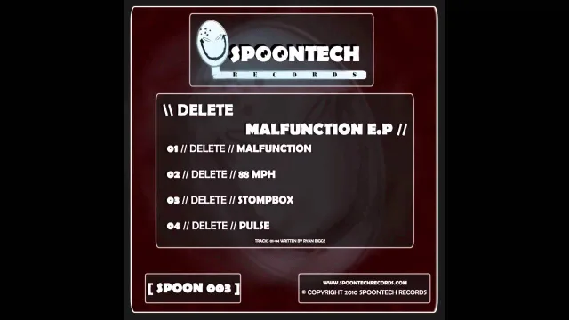 Cover: Delete - Malfunction E.P