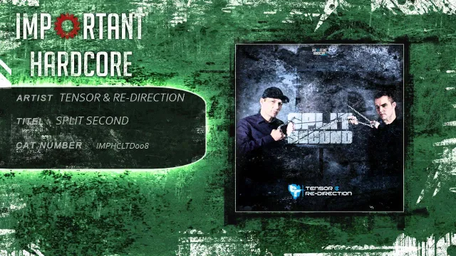 Cover: Tensor & Re-Direction - Split Second EP