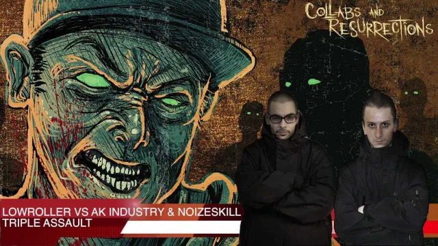 Cover: Lowroller vs AK-Industry & Noizekill - Triple Assault